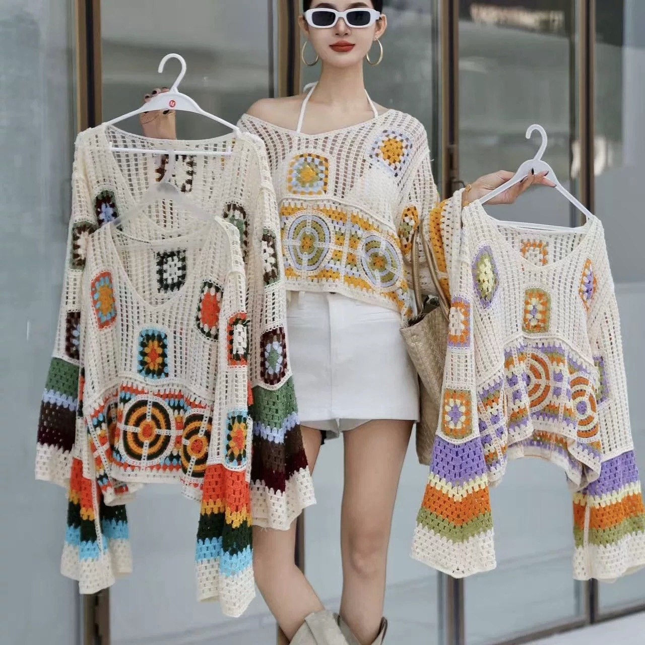 Wholesaler J MODA - Boho-Chic Crochet Top: Your Ultimate Summer Look ☀️