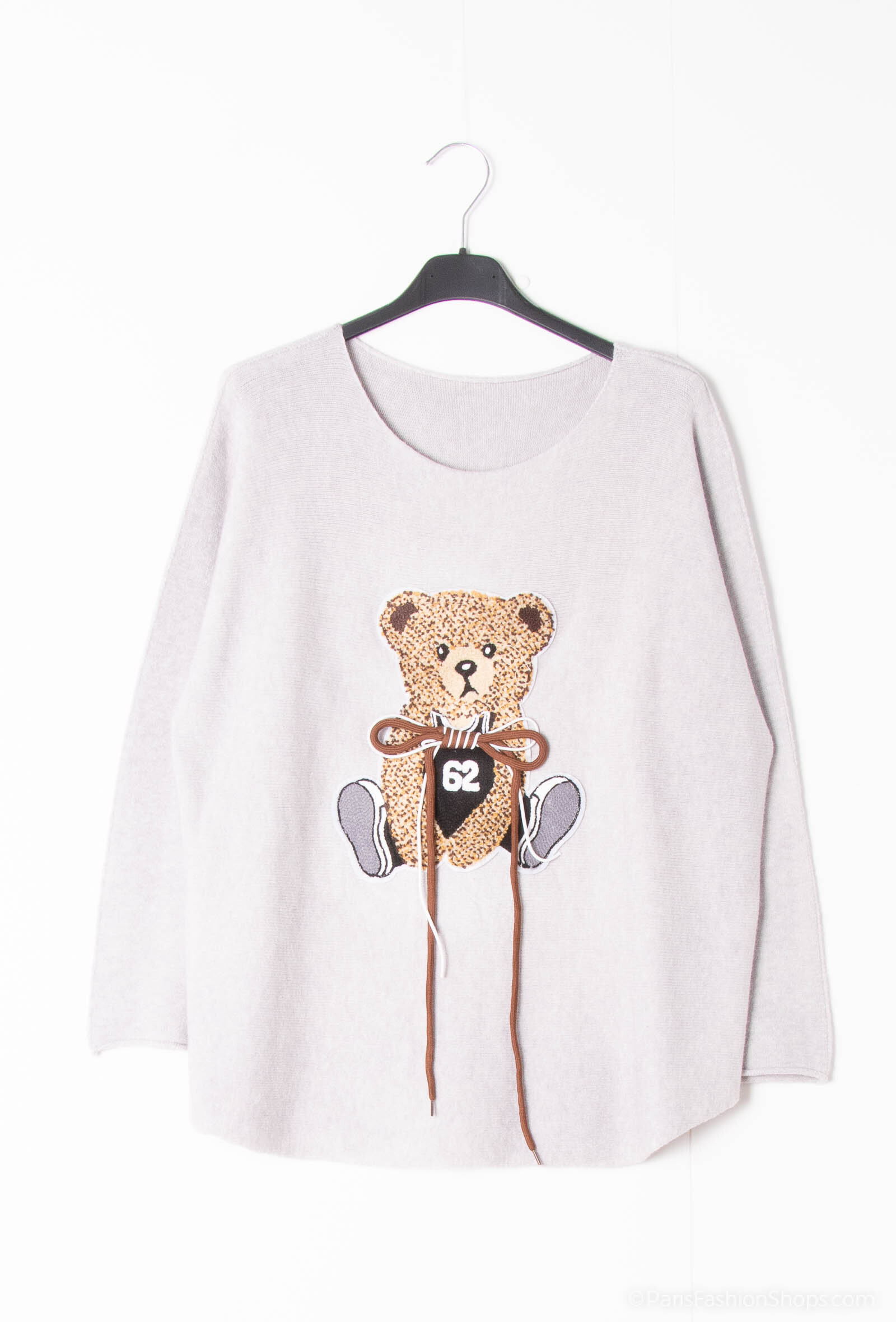 Wholesaler J & MY - Sweater With Bear Print