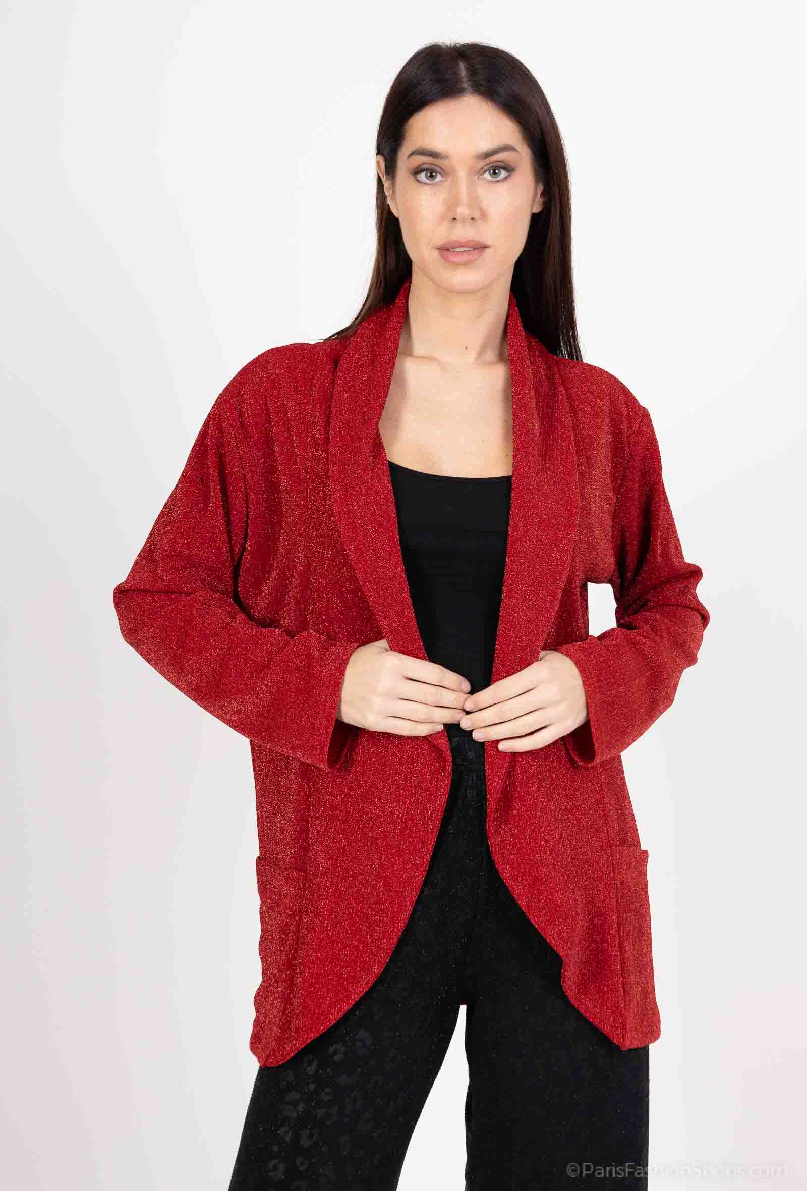 Wholesaler J & MY - Sequined Jacket