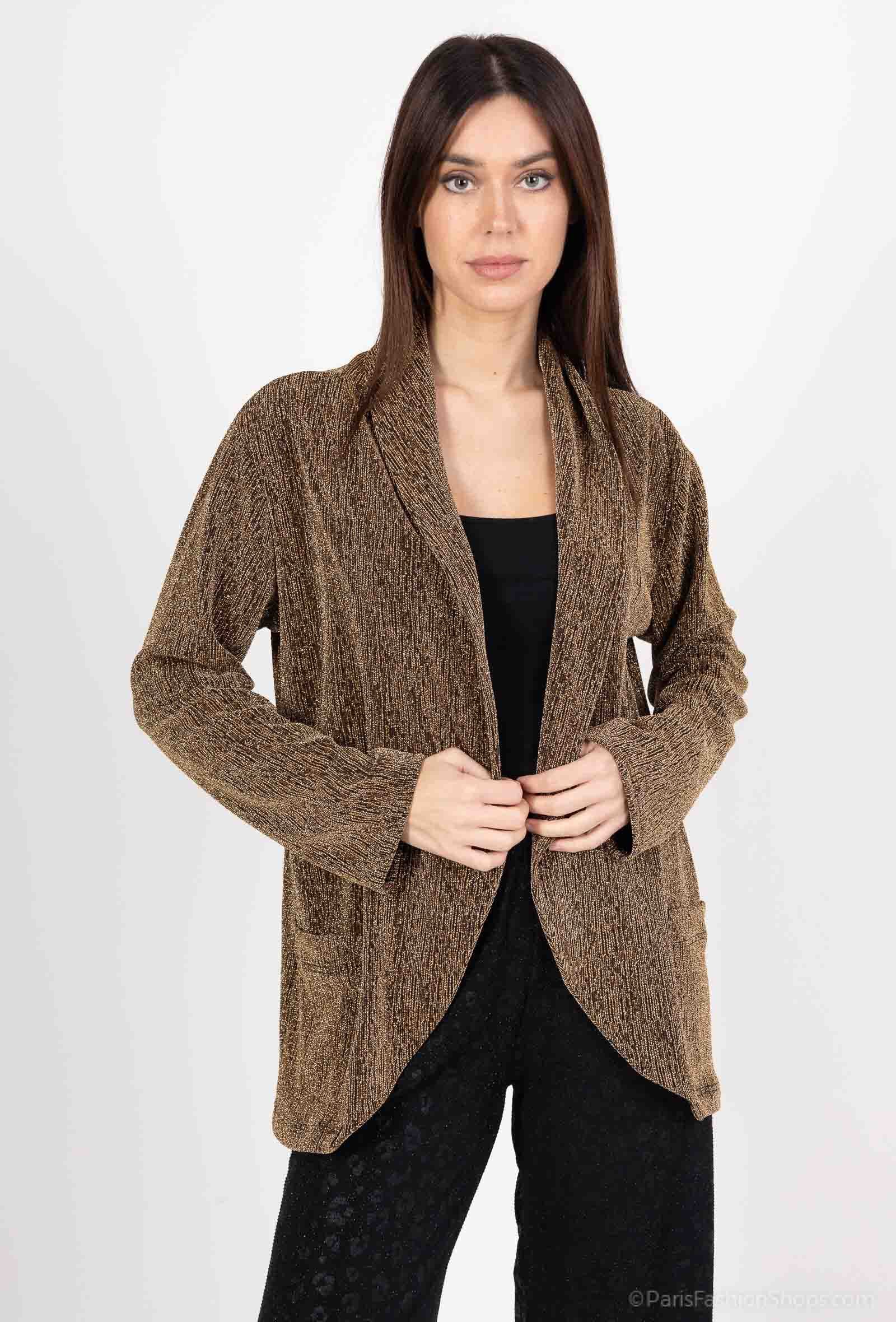 Wholesaler J & MY - Sequined Jacket