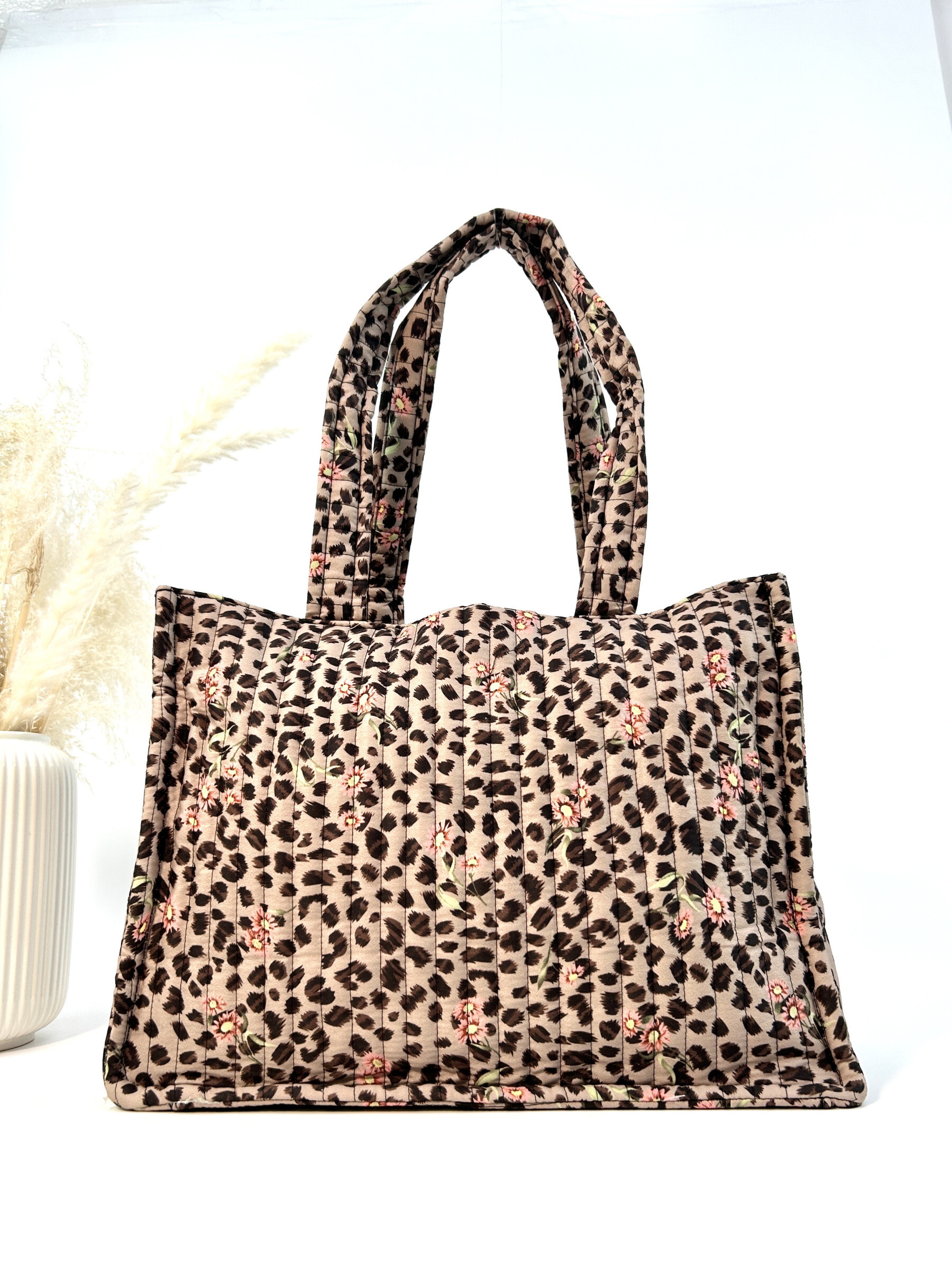 Wholesaler Jade&Clarisse - Large colored blue cotton bike bag