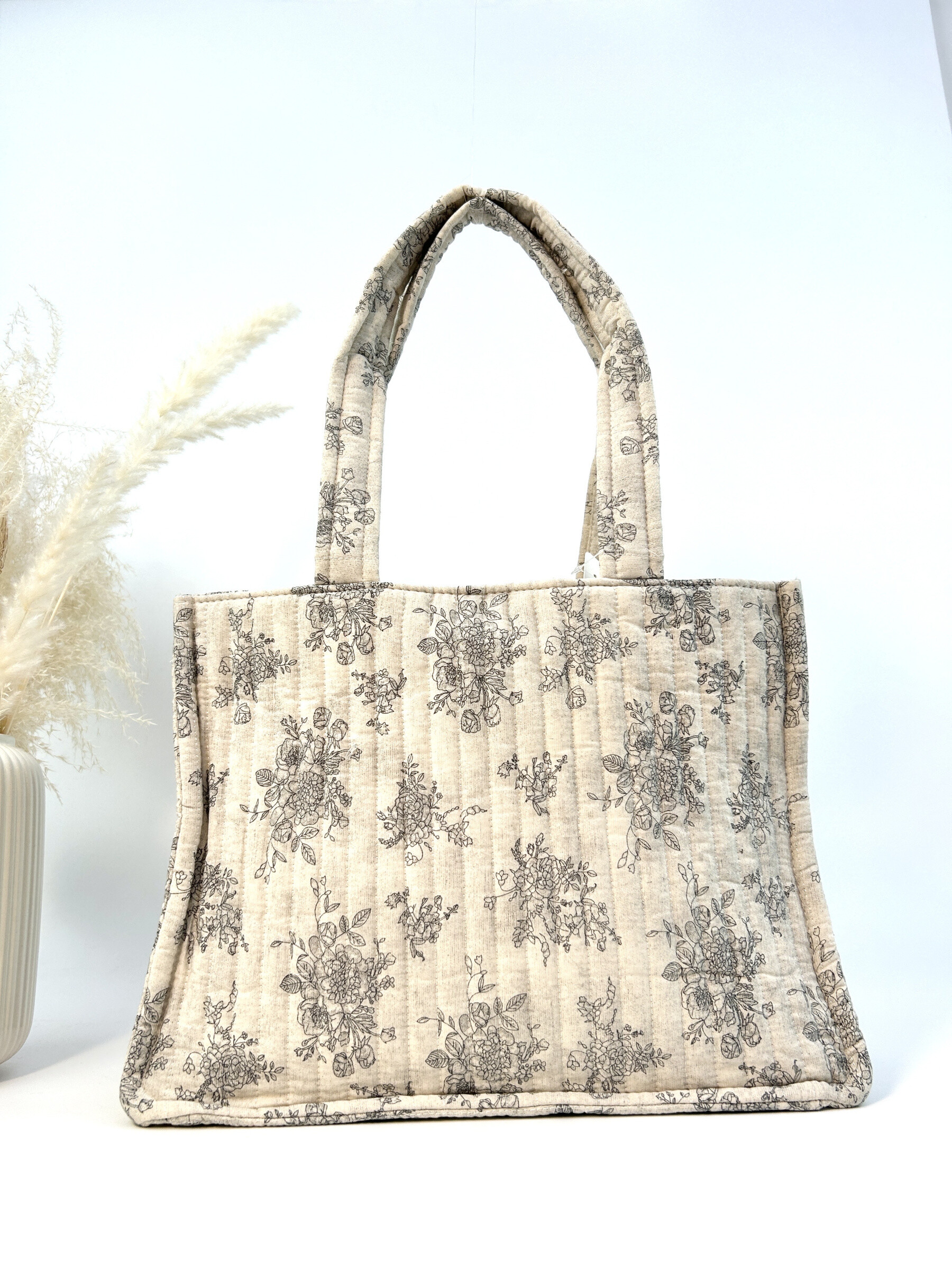 Wholesaler Jade&Clarisse - Large colored blue cotton bike bag