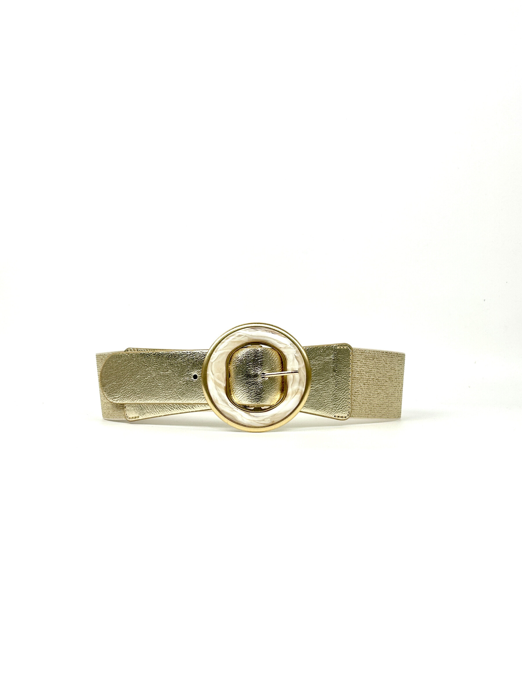 Wholesaler Jade&Clarisse - Elastic belt round marble loop