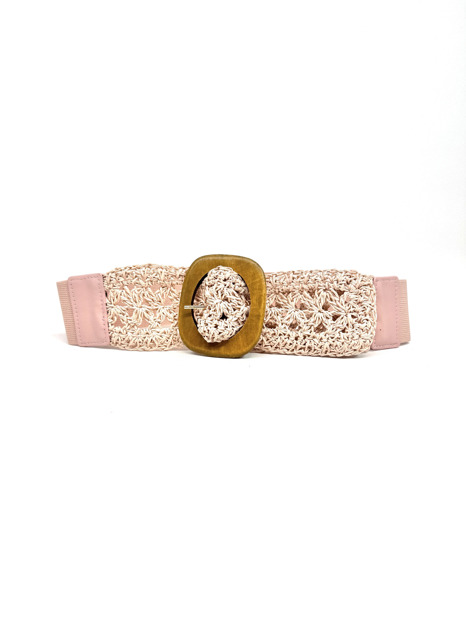 Grossiste Jade&Clarisse - CEINTURE BOHÈME TISSÉE MAIN BOUCLE OVALE ROMY