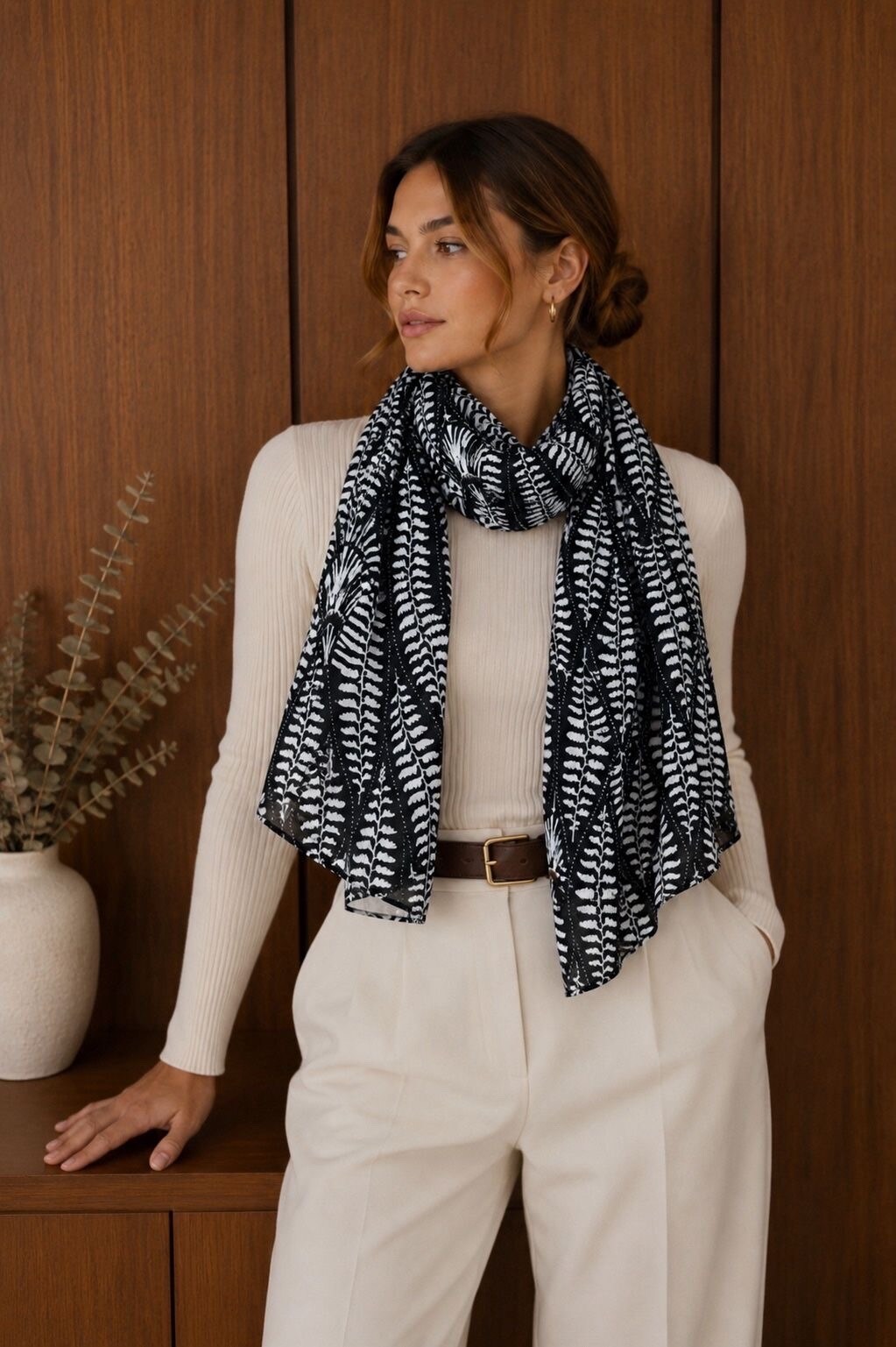 Grossiste Jade&Clarisse - FOULARD EN VISCOSE NELLY