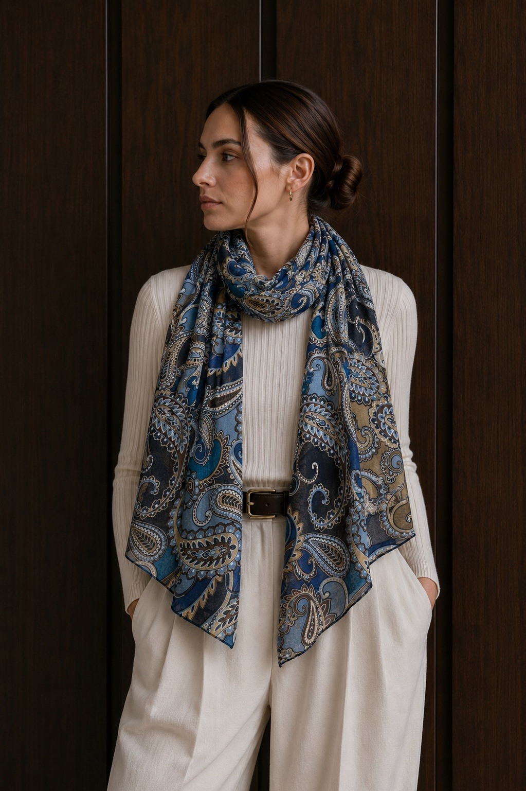 Grossiste Jade&Clarisse - FOULARD EN VISCOSE SAS