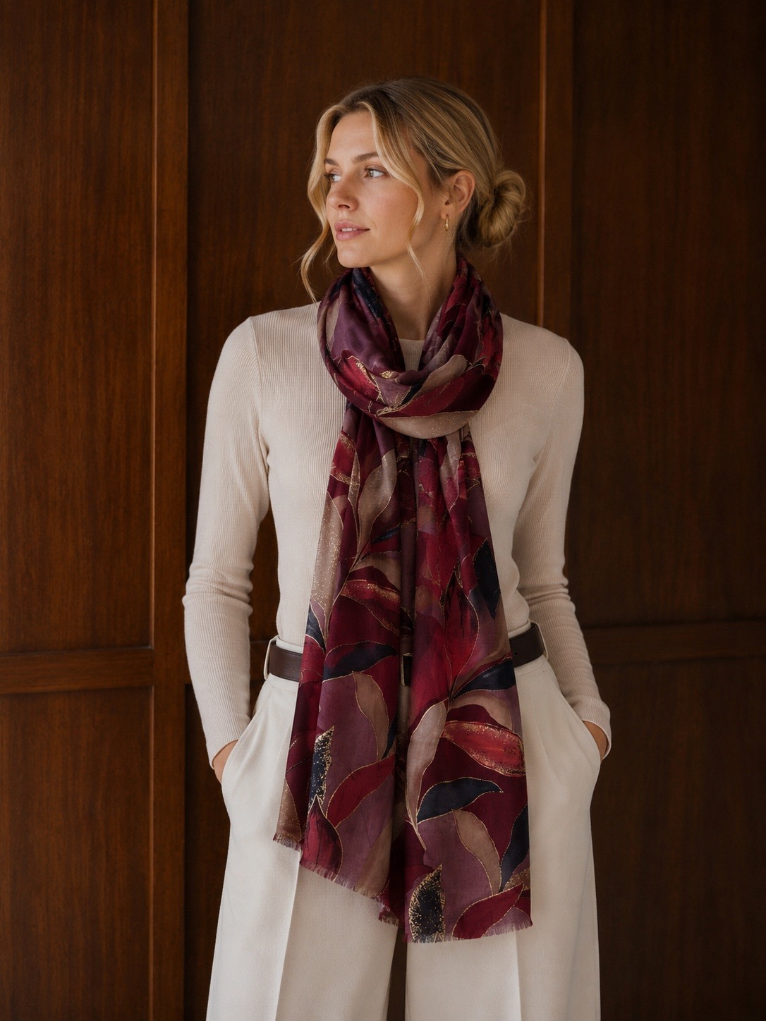 Grossiste Jade&Clarisse - FOULARD EN VISCOSE EMMA