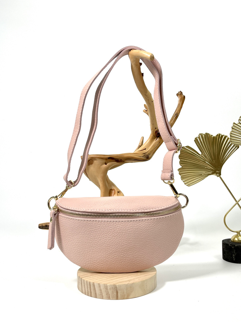 Wholesaler Jade&Clarisse - LOU SMALL ITALIAN LEATHER BANANA