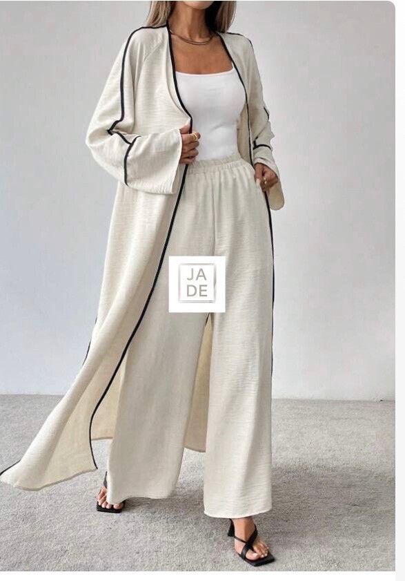Wholesaler JADE - SET ABAYA + JADE TROUSERS