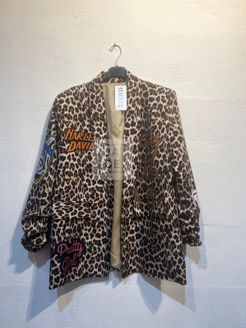 Wholesaler JADE - LEOPARD PATTERNED BLAZER