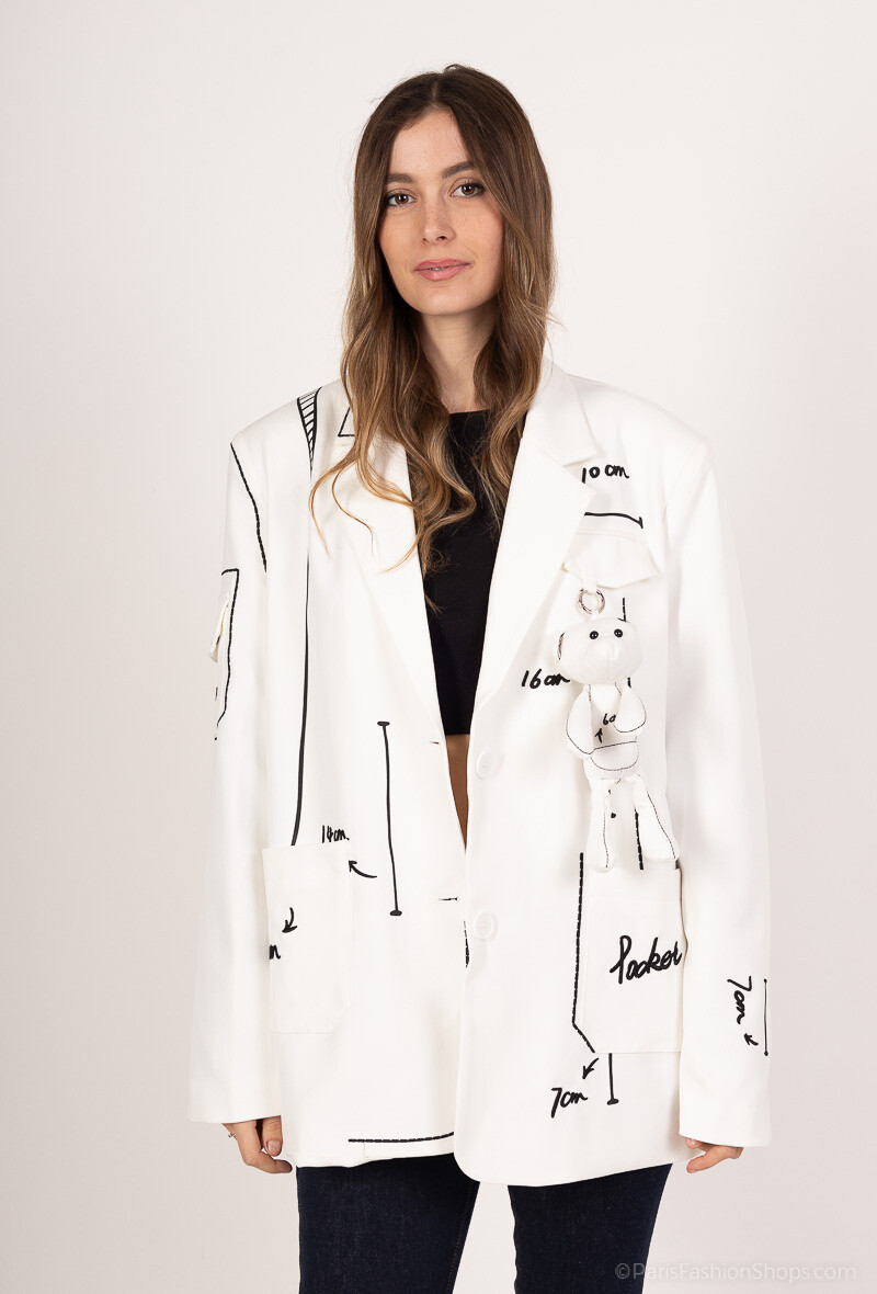 Wholesaler JADE - JADE WRITING BLAZER