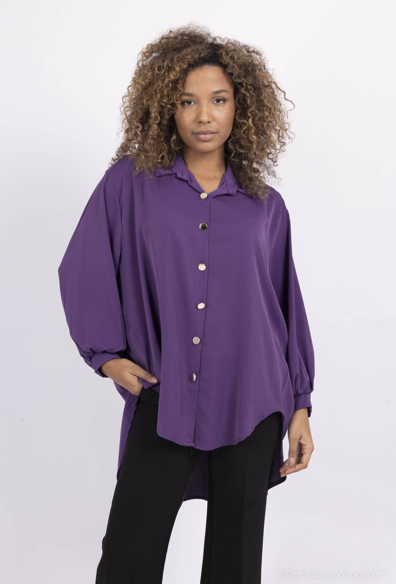 Wholesaler JADE - OVERSIZED JADE BLOUSE