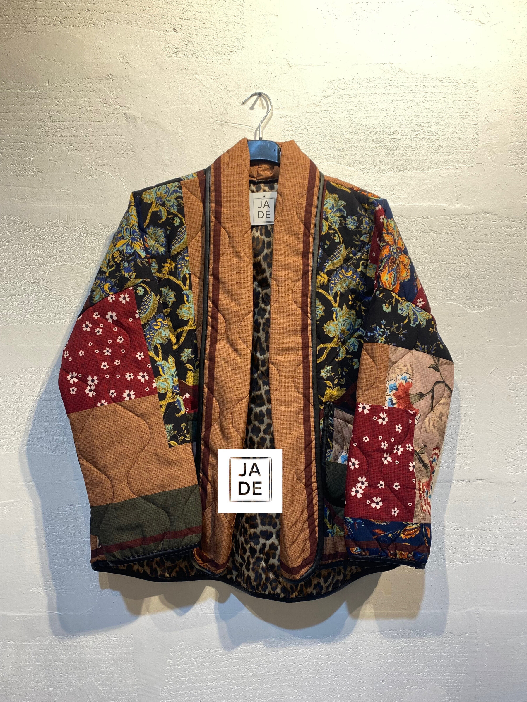 Wholesaler JADE - JADE PRINT QUILTED JACKET