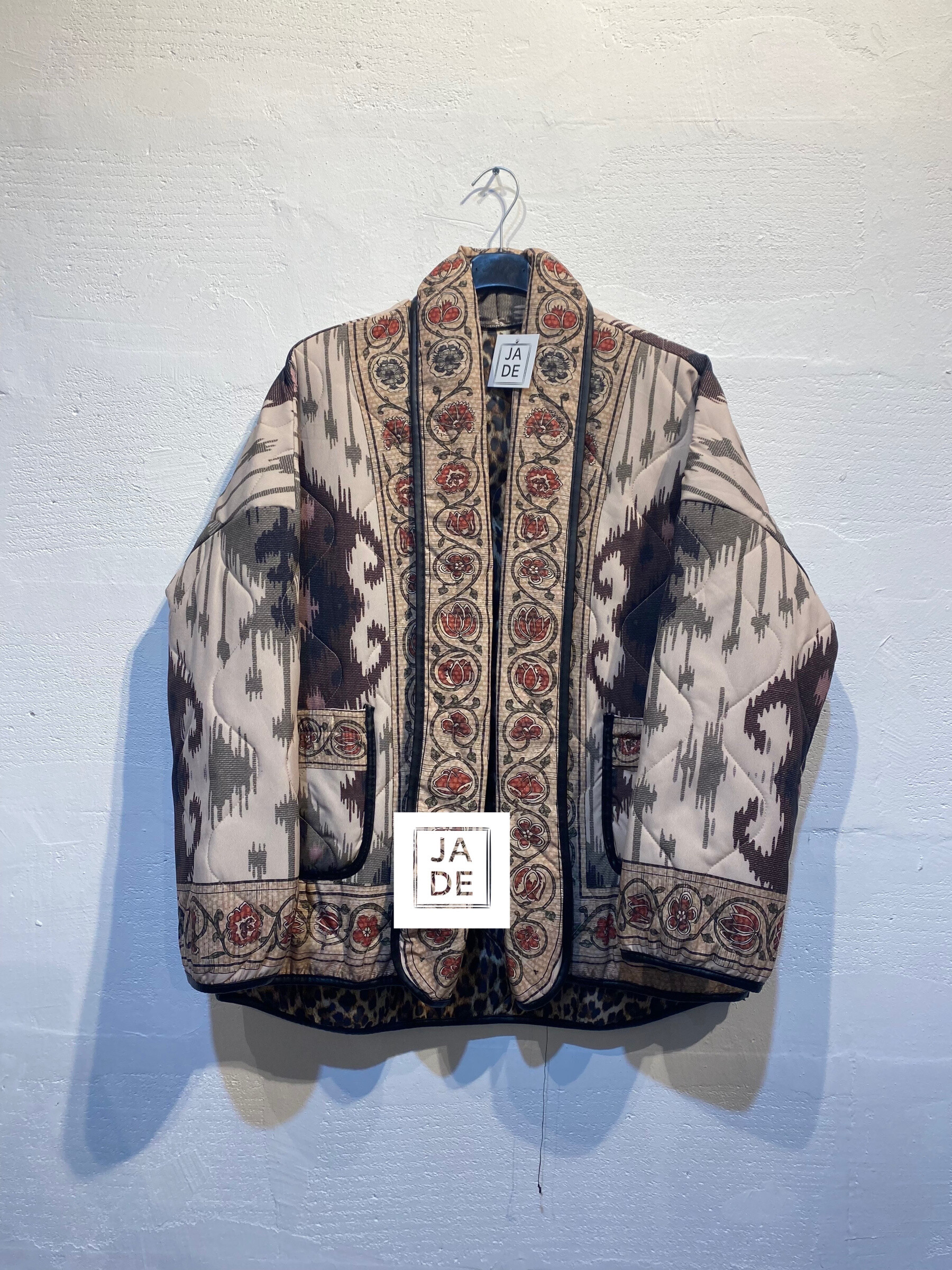 Wholesaler JADE - JADE PRINT QUILTED JACKET