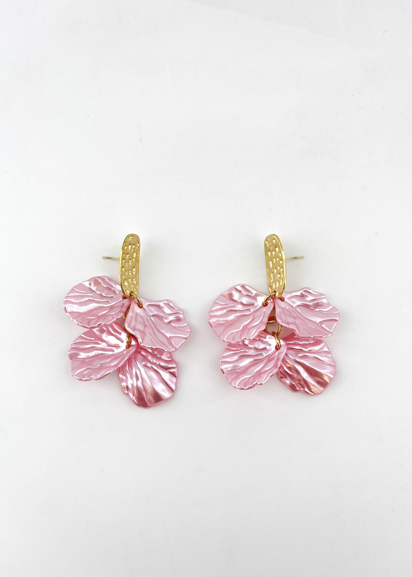 Grossiste Jamilla - Boucle d'oreille en acier coloré