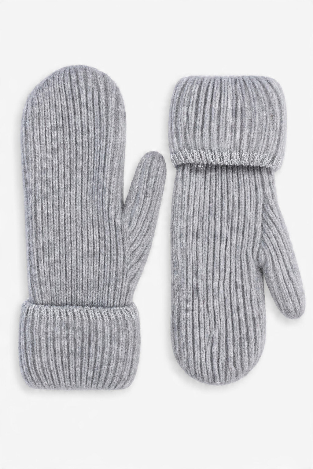 Großhändler JAMILLA - Winterfäustlinge aus Geripptem Strickgarn mit Glänzendem Finish
