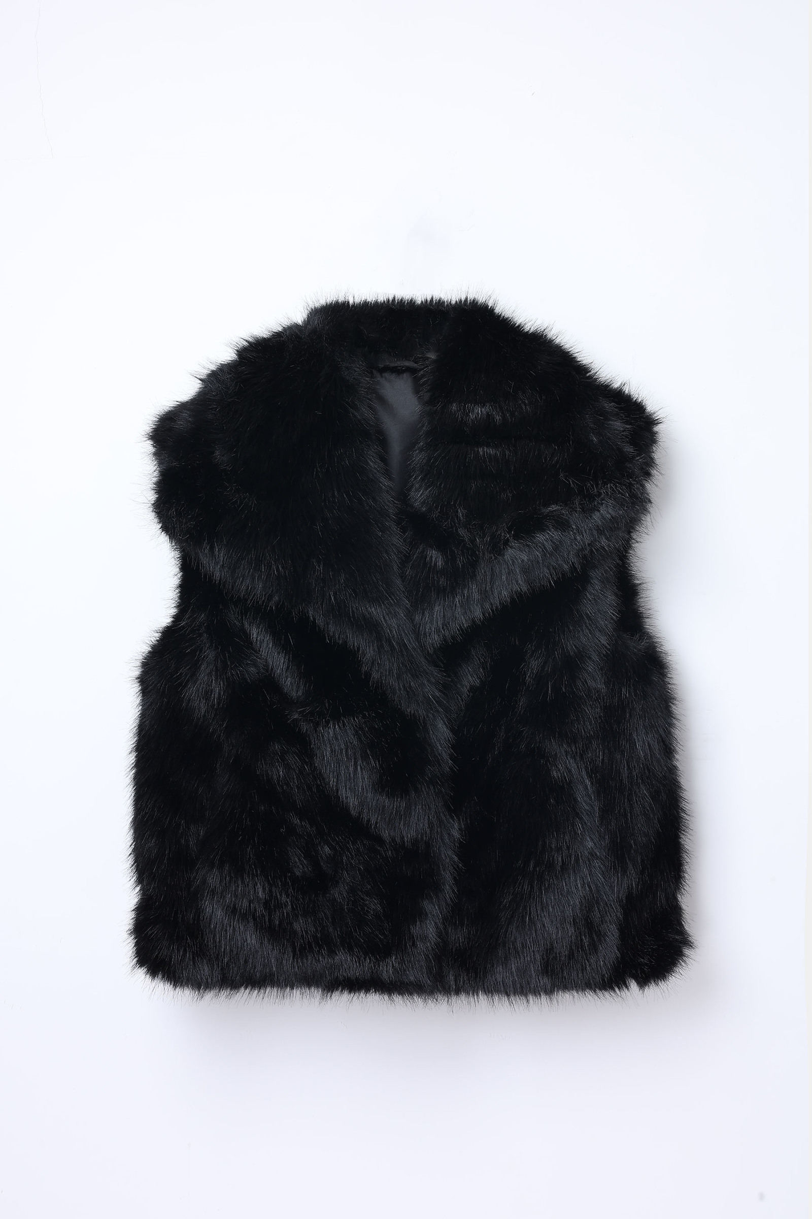 Grossiste Jamilla - Gilet en fausse fourrure
