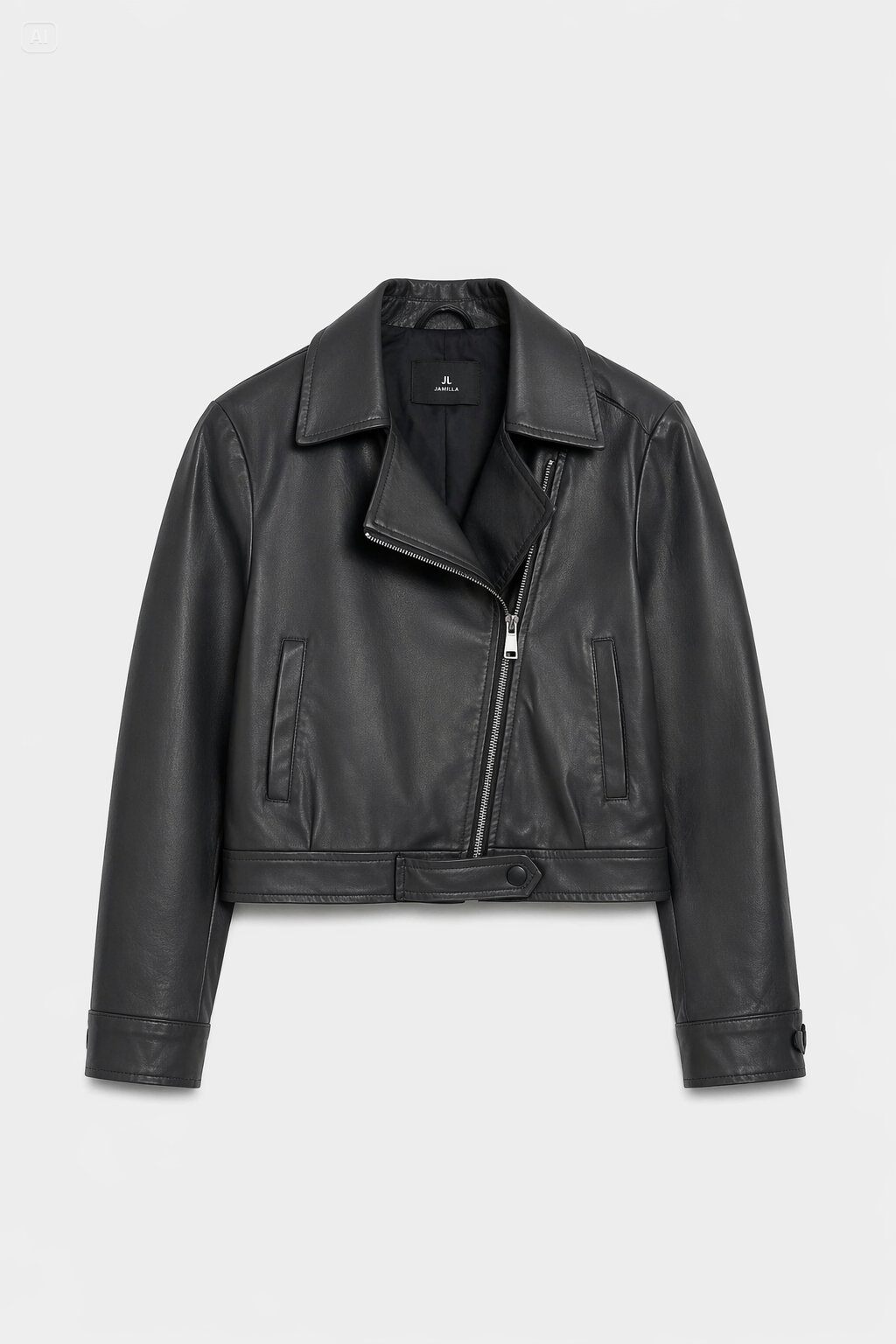 Grossiste JAMILLA - Veste Perfecto en Cuir Noir