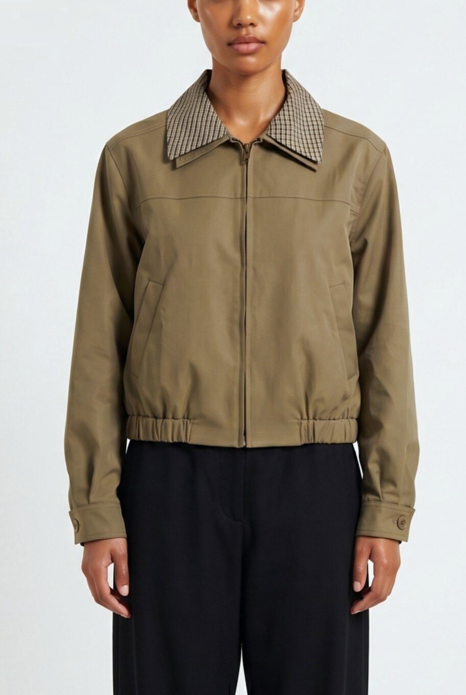 Wholesaler JAMILLA - Lightweight Harrington Style Jacket with Zip