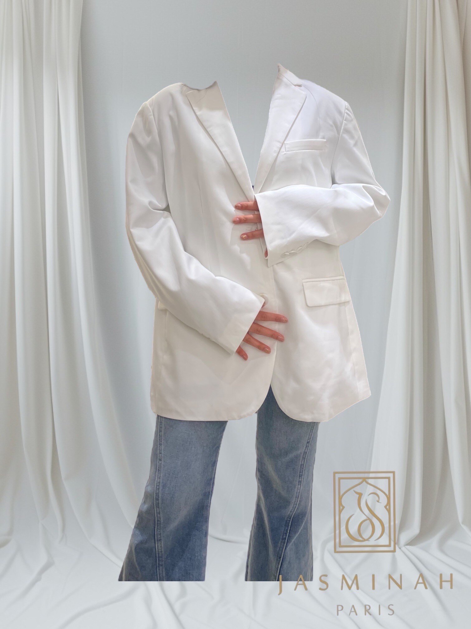 Grossista Jasminah Paris - Rivestimento a strisce blazer
