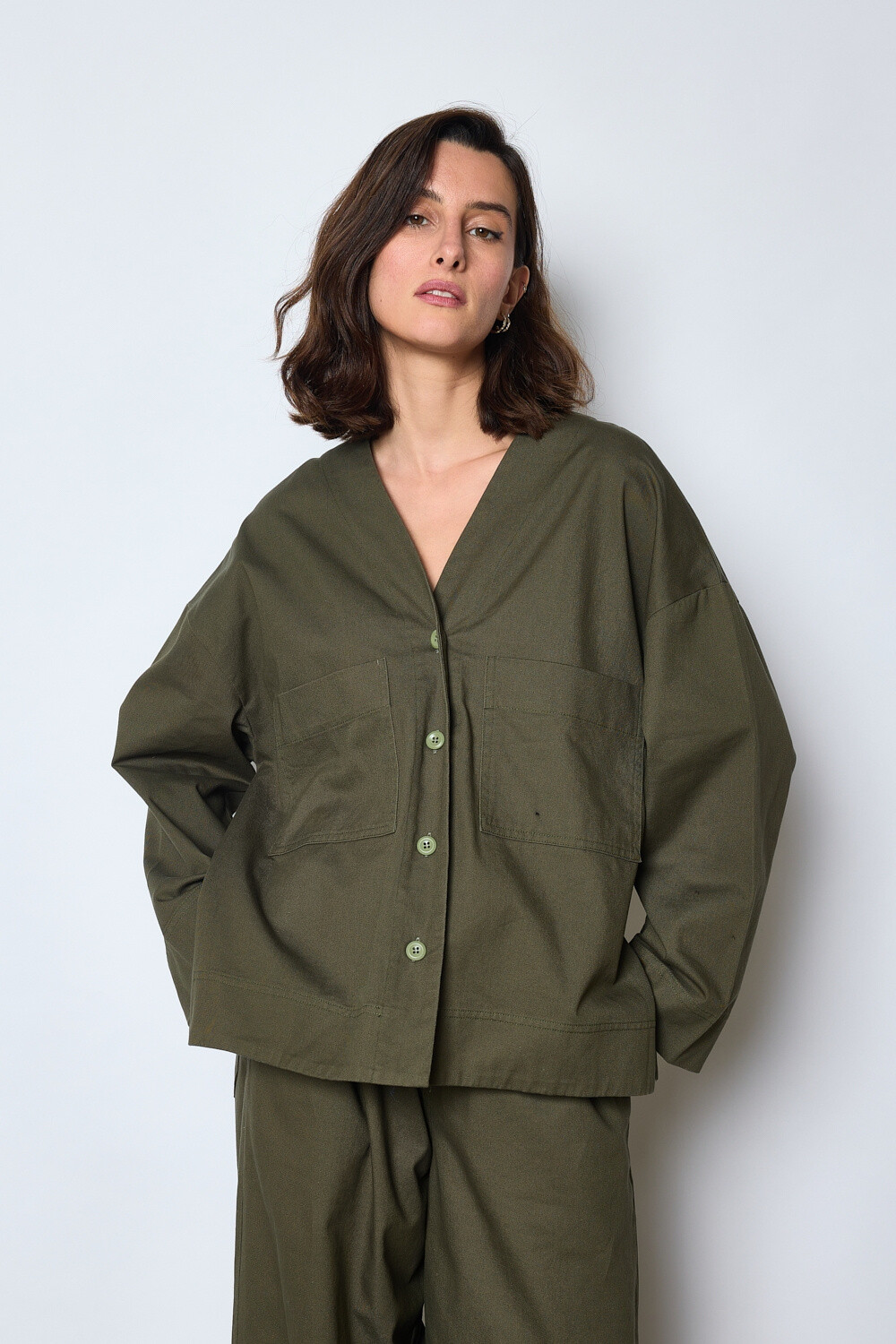 Wholesaler JCL Paris - Oversized cotton shirt