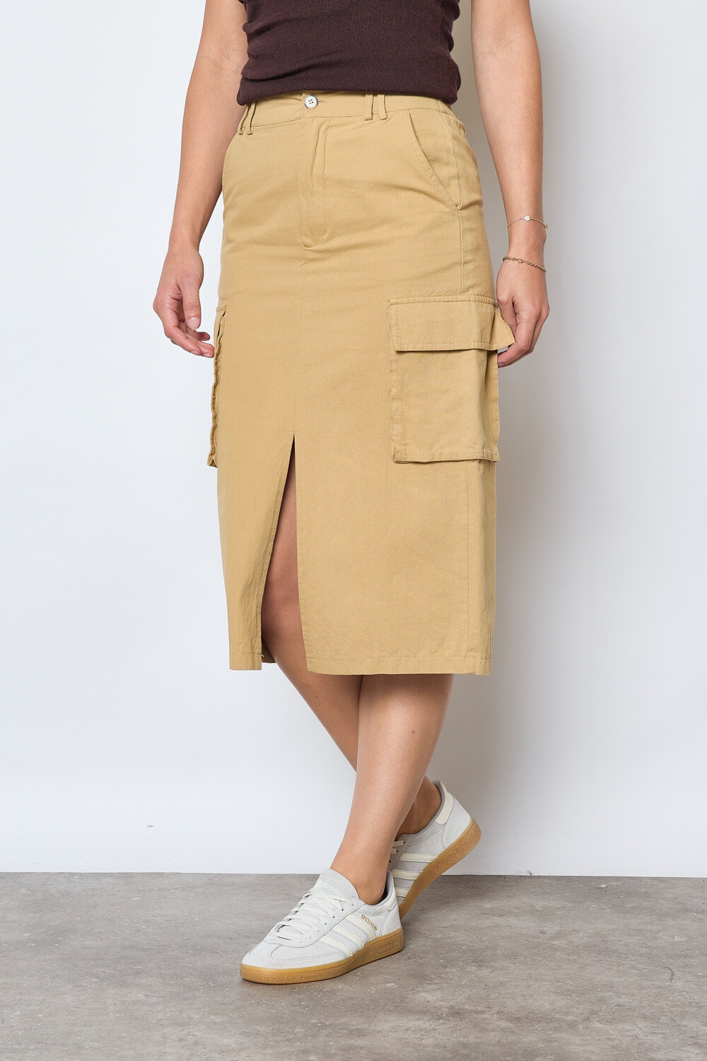 Wholesaler JCL Paris - Mid-length cargo skirt