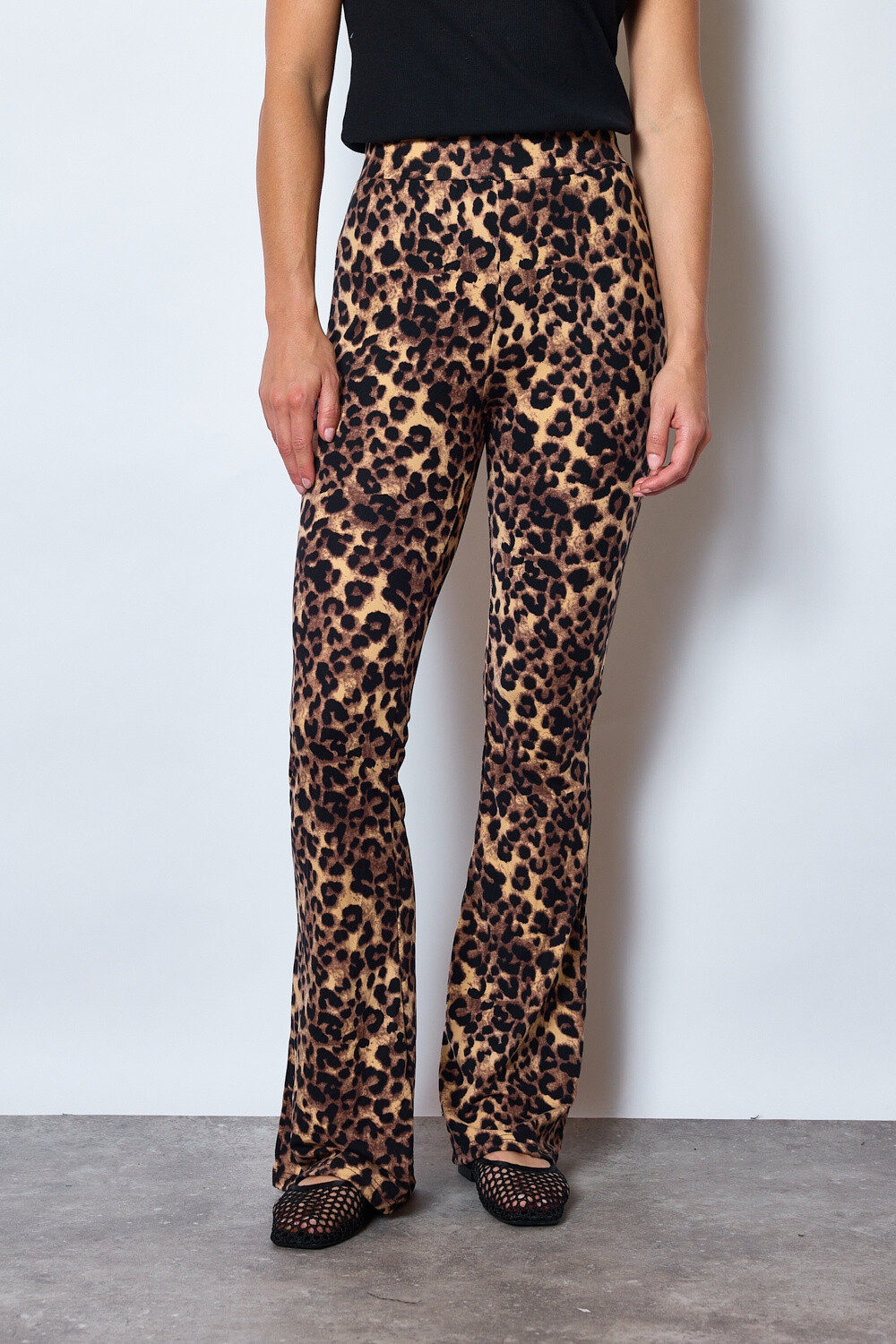 Grossiste JCL Paris - Pantalon flare matière douce