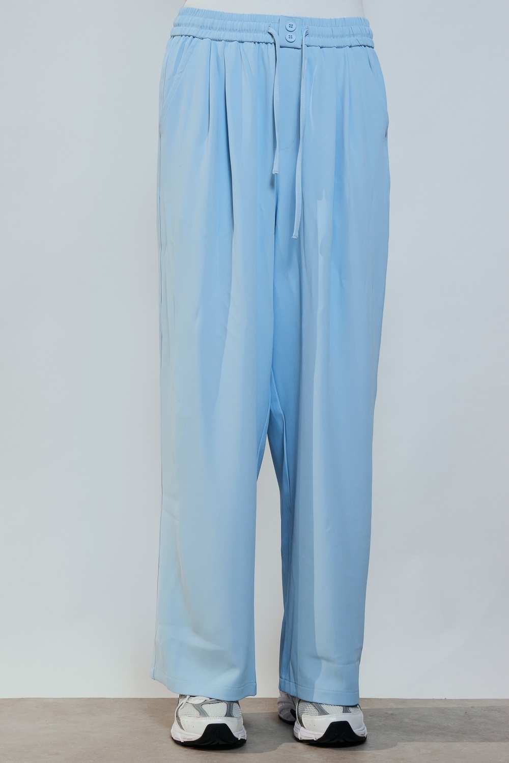 Grossiste JCL Paris - Pantalon droit à taille élastique