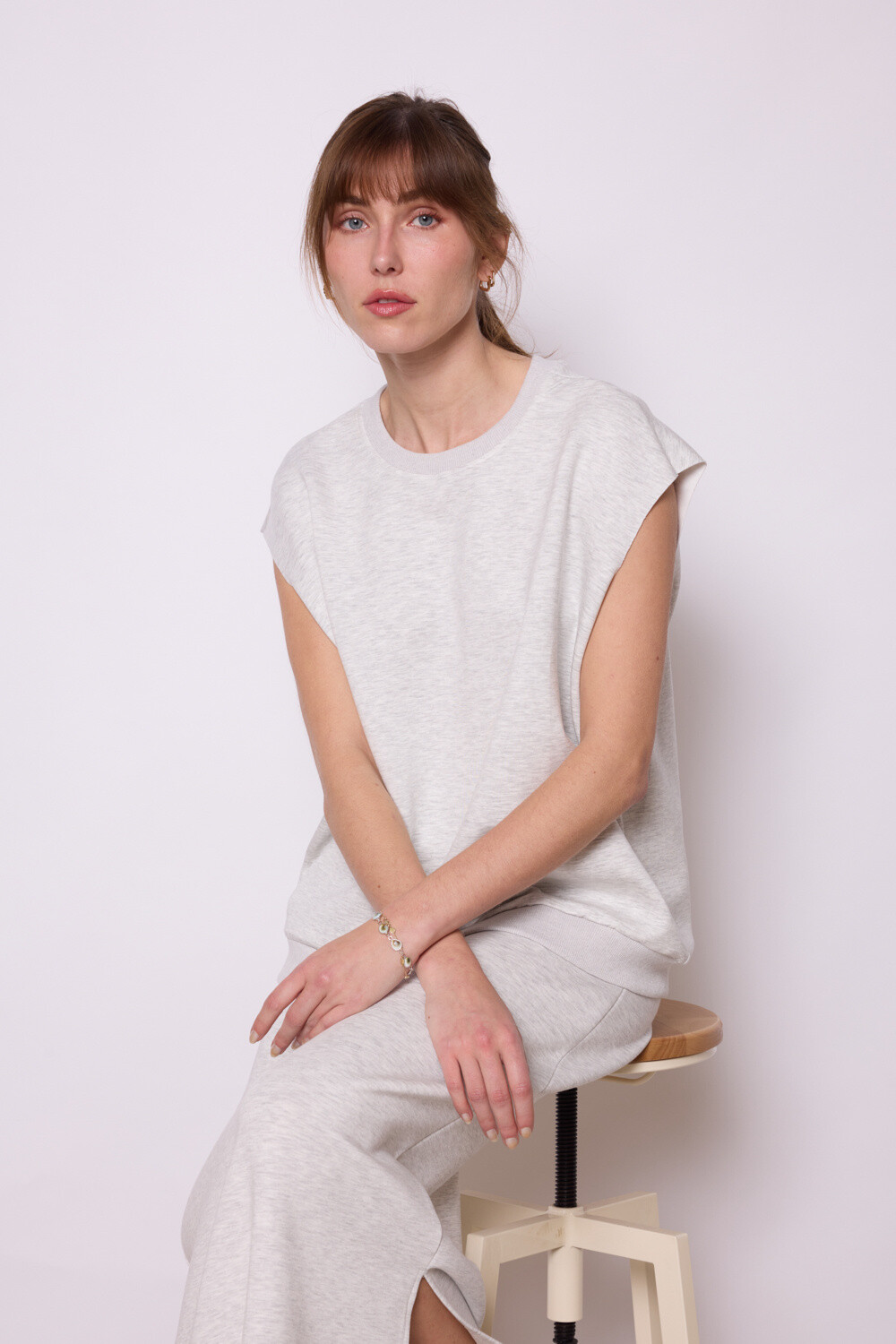 Wholesaler JCL Paris - Soft -free sleeveless sweatshirt
