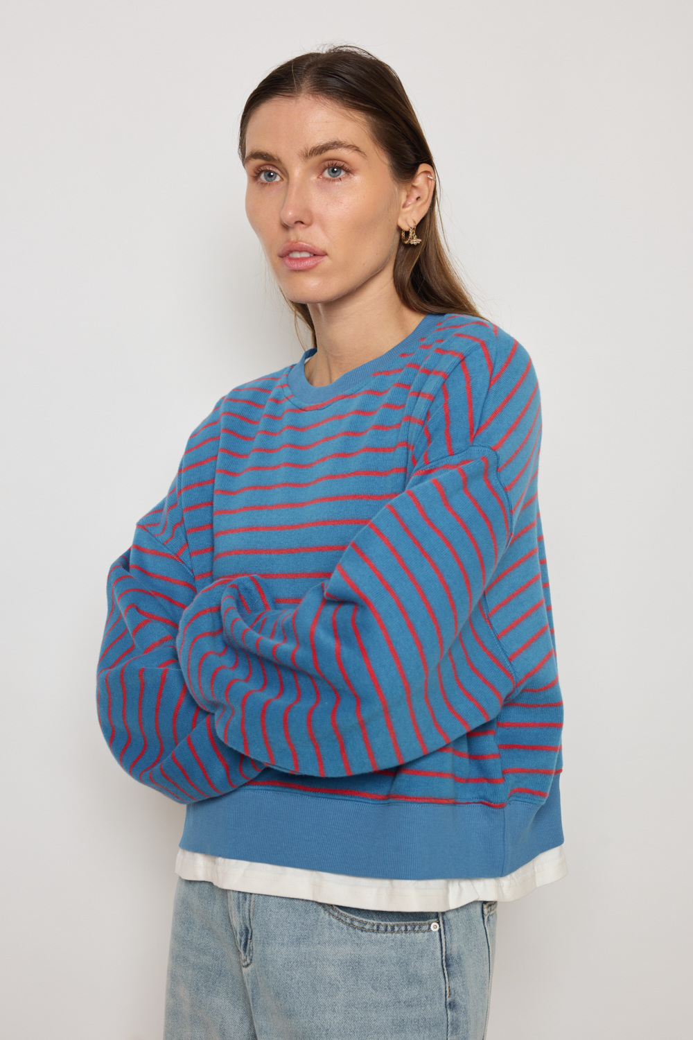 Grossiste JCL Paris - Sweat coupe droite