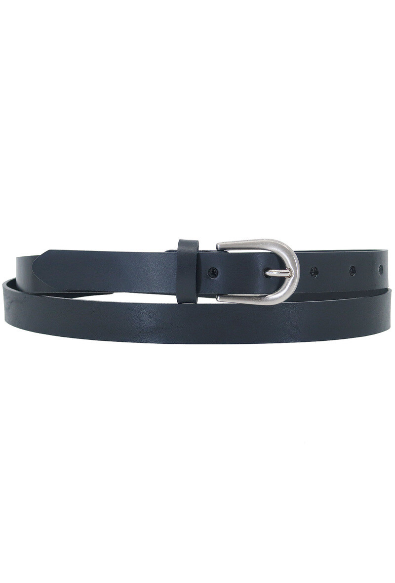 Grossiste JCL - Ceinture fine en cuir de vachette
