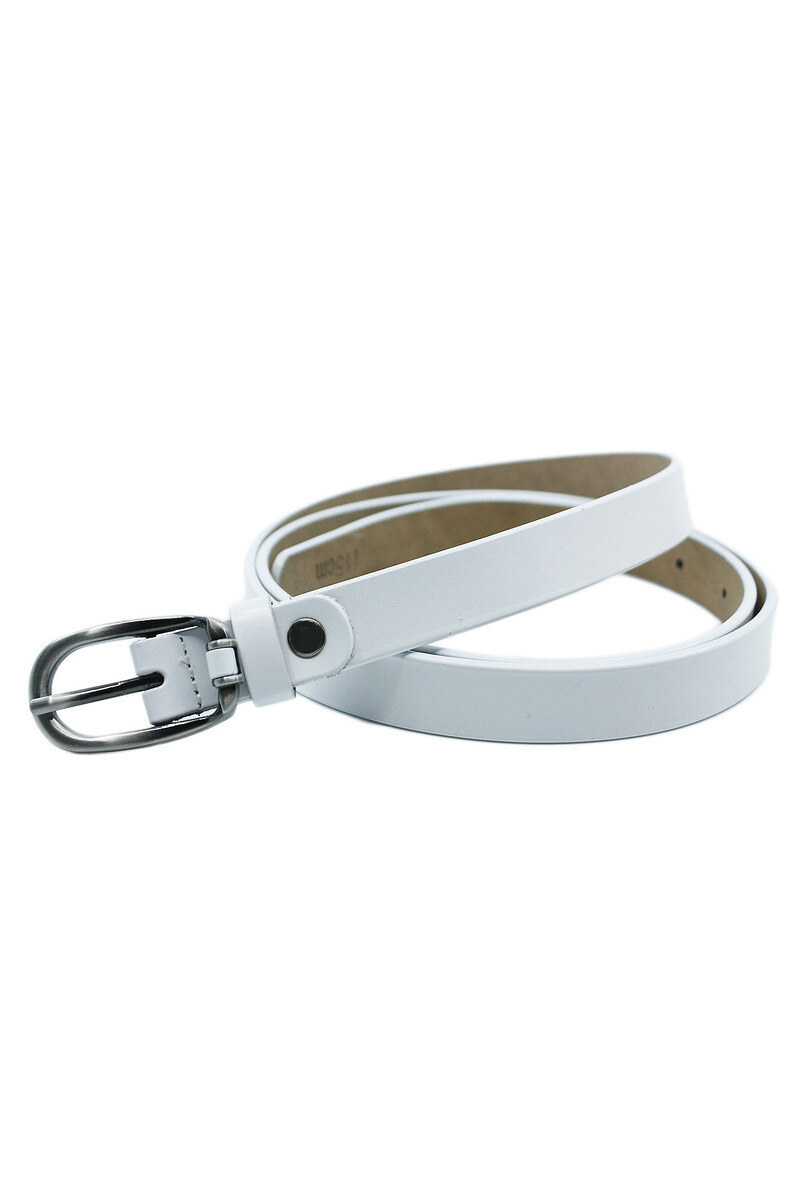 Grossiste JCL - Ceinture femme fine 2 cm en croûte de cuir