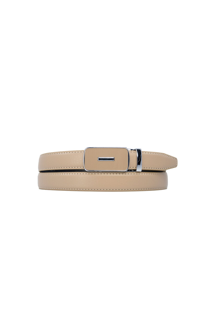 Wholesaler JCL - Automatic belt without holes in genuine cow leather 35mm width