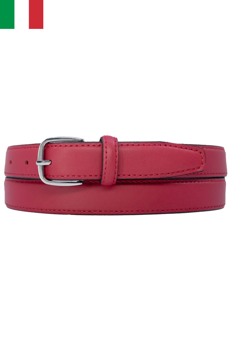 Mayorista JCL - Cinturón clásico de mujer en piel de vacuno Made in Italy