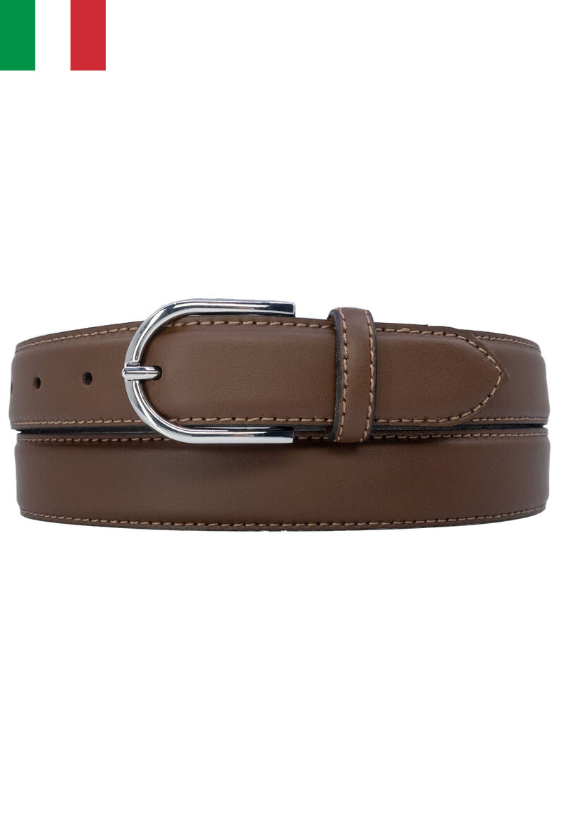 Mayorista JCL - Cinturón clásico de mujer en piel de vacuno Made in Italy