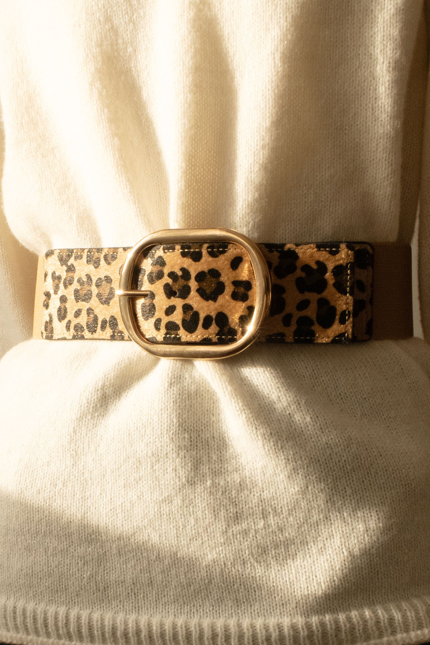 Wholesaler JCL - Elastic female belt motif leopard