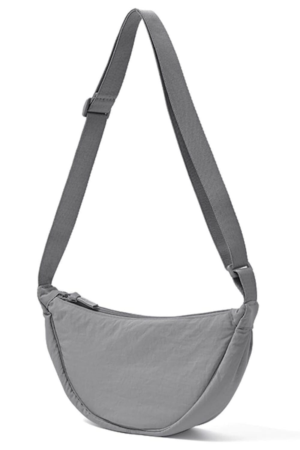 Grossista JCL - Borsa a mezzaluna con tracolla in nylon