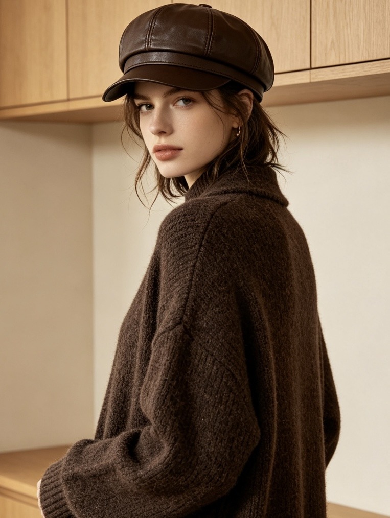 Wholesaler JERRY.AMY - Women's hat in matte texture