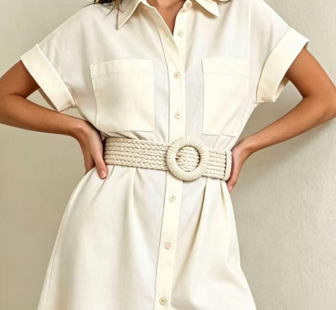 Wholesaler JERRY.AMY - Women's braided belt 5 cm