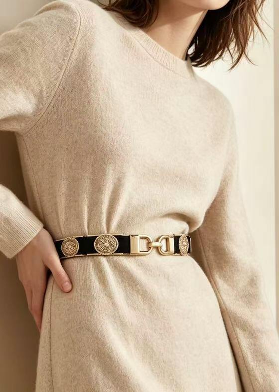 Wholesaler JERRY.AMY - Women's elastic iron belt