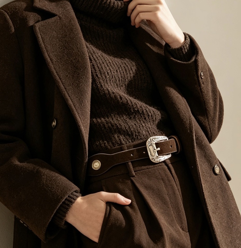 Wholesaler JERRY.AMY - Women's suede belt