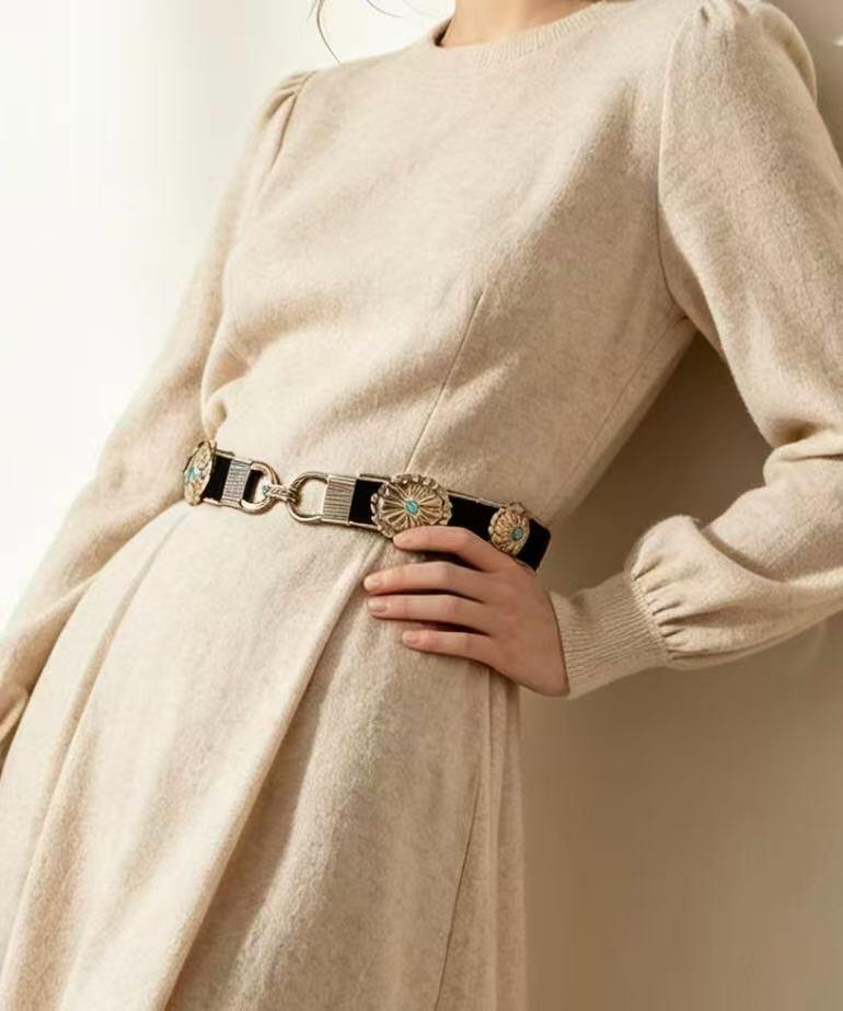 Wholesaler JERRY.AMY - Women's elastic iron belt