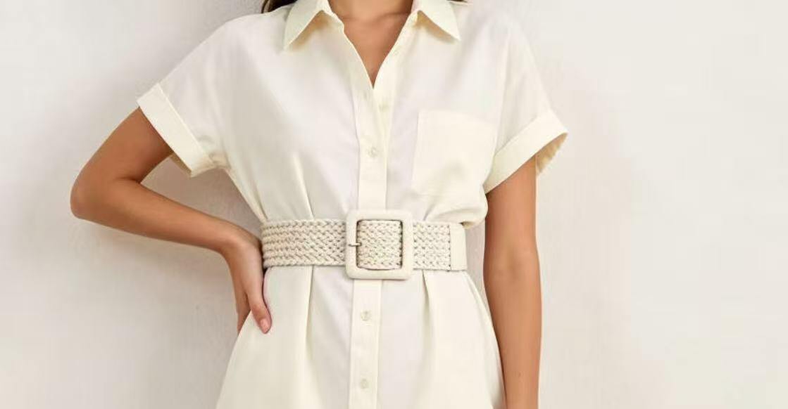 Wholesaler JERRY.AMY - Women's braided belt 5 cm