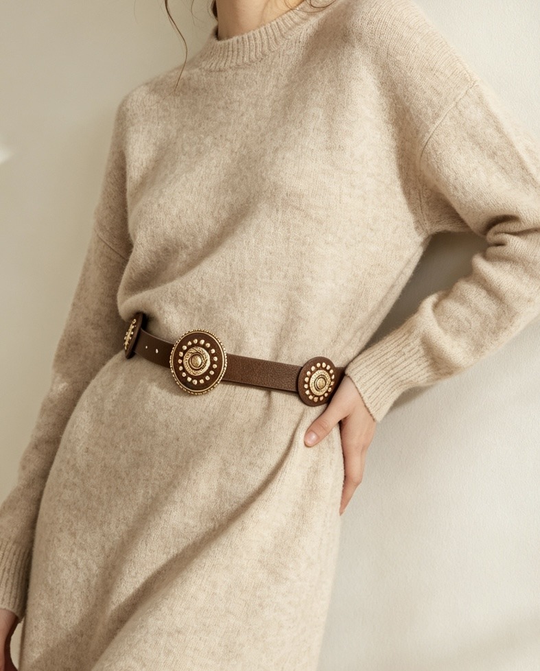 Wholesaler JERRY.AMY - Women's studded belt