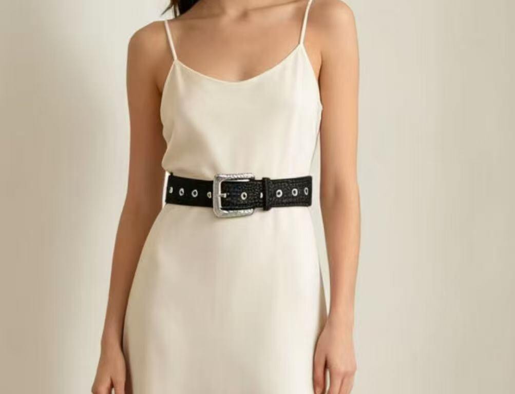 Wholesaler JERRY.AMY - Women's elastic belt, width 3.5 cm