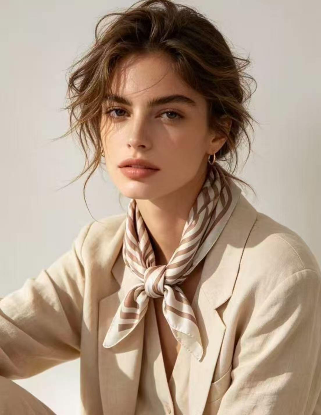 Wholesaler JERRY.AMY - Women's square scarf 70*70