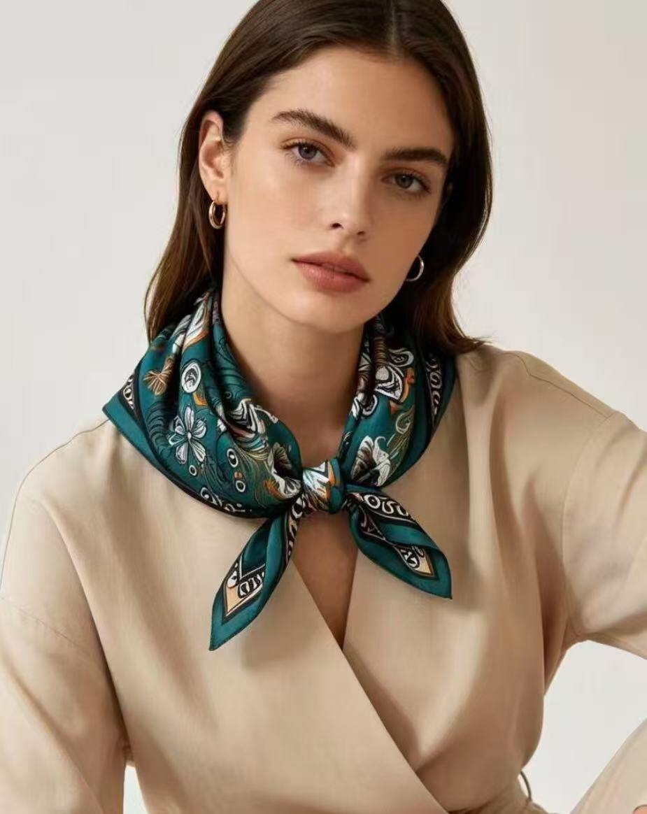 Wholesaler JERRY.AMY - Women's square scarf 70*70