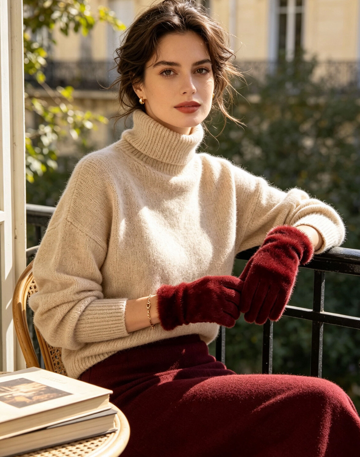 Grossiste JERRY.AMY - Gants en fausse fourrure