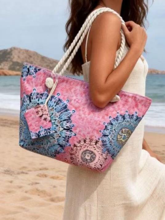 Mayorista JERRY.AMY - Bolso de playa con pequeño monedero Dimensiones 38*58