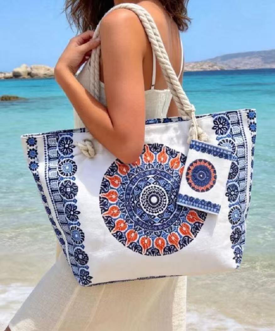 Mayorista JERRY.AMY - Bolso de playa con pequeño monedero Dimensiones 38*58